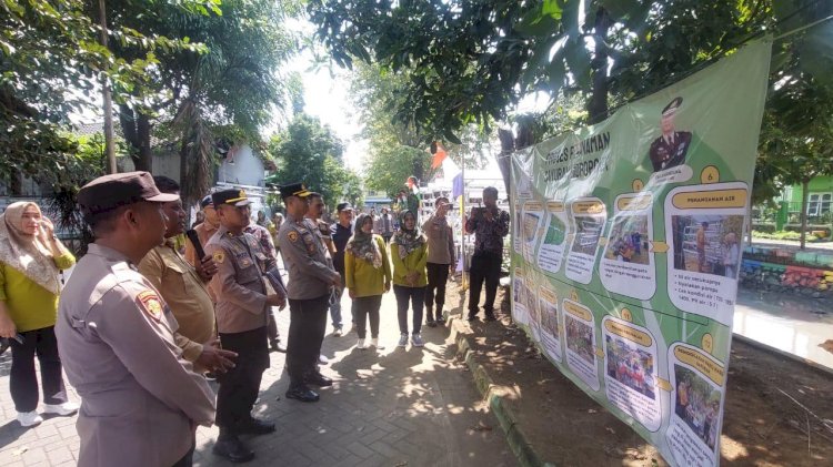 Polresta Sidoarjo Apresiasi Inovasi Warga Kelola Ketahanan Pangan Berbasis Hidroponik